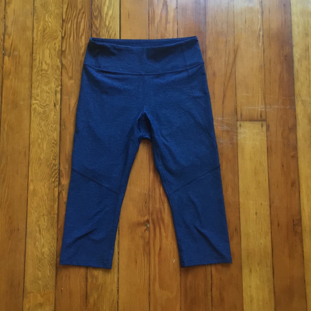 Blue Outdoor Voices 3/4 Yoga Pants